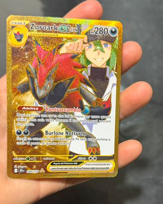 Carta pokemon oro/gold