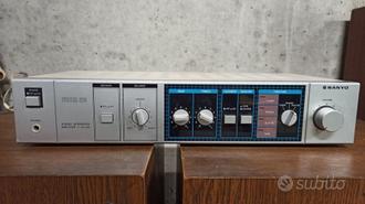 Sanyo JA-220 amplificatore, grundig V1700  			