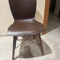 3 sedie Colico design Rap Wood