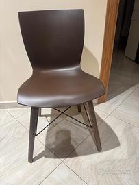 3 sedie Colico design Rap Wood