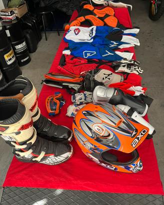 Abbigliamento moto cross bambini