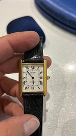 Orologio Cartier aTank LC ref. 1017 electroplated