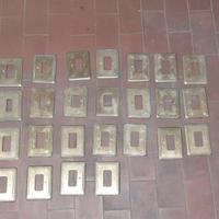 placche per Ticino Piuma in Ottone