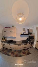 CUCINA COMPONIBILE  CON FRIGO SAMSUNG