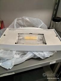 Plafoniere metalliche con lampadina alogena