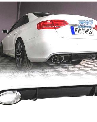 DIFFUSORE AUDI A4 B8 07-11 LOOK RS4