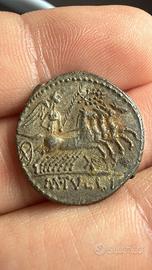 AR Denarius, M. Tullius, 120 BC (Crawford 280/1)