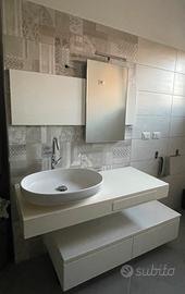MOBILE BAGNO + SPECCHIO CON LUCE