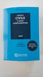 CODICE CIVILE E LEGGI COMPLEMENTARI Aggiorn. 2022