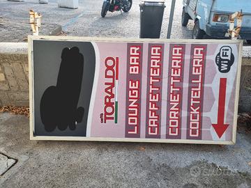 insegna per attività commerciali 