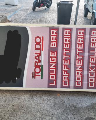 insegna per attività commerciali 