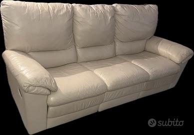 Divano 3 posti pelle