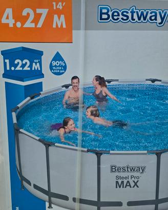 Piscina Bestway Steel Pro Max  NUOVA IMBALLATA 