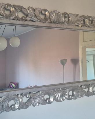 Specchio Specchiera Barocca Grande 170x90 cm