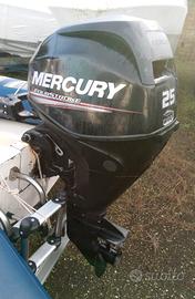 Motore marino mercury 25 cv