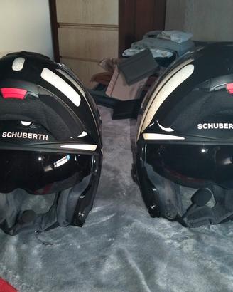 Coppia caschi Schuberth C3 Pro con interfono SCR a