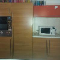 cucina lineare composto da 2 blocchi