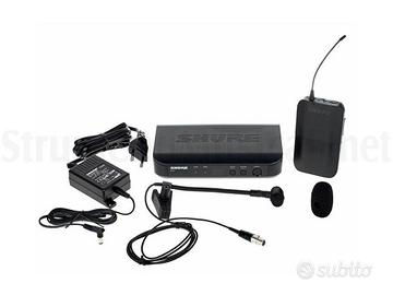 Shure sistema wireless microfono sax fiati