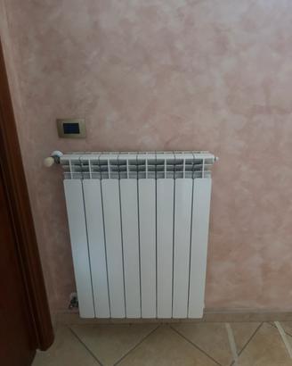 Lotto 4 Termosifoni + Scaldasalviette Cromato
