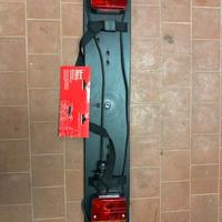 Portatarga con luci  per porta bici - Mont Blanc