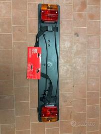 Portatarga con luci  per porta bici - Mont Blanc