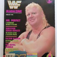 WWF WWE Magazine wrestling vintage febbraio 1993