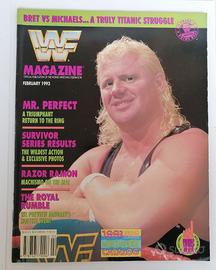 WWF WWE Magazine wrestling vintage febbraio 1993