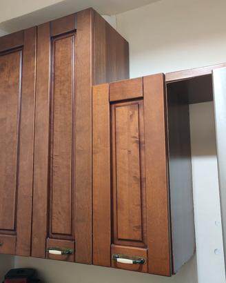 Pensili cucina in legno – 3 ante