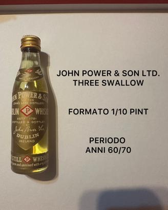 JOHN POWER & SON LTD. THREE SWALLOW