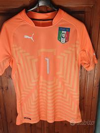 maglietta buffon#1  2014 originale con autografo 