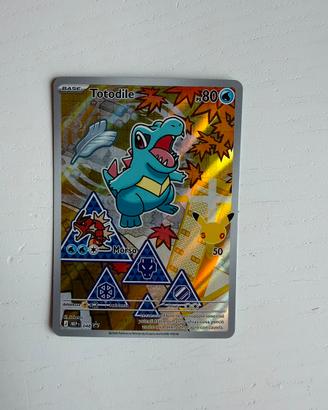Pokèmon Totodile promo 30 anni
