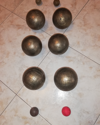 Bocce in bronzo Cast