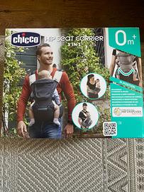 Marsupio neonato chicco hip Seat carrier 3 in 1
