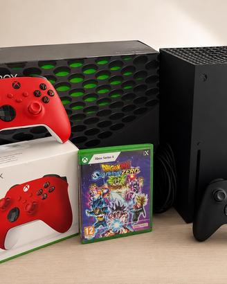 Xbox Series X 1TB + 2 Joystick originali + Cavetti