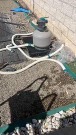 Pompa bestway a sabbia , scaletta bestway ,skimmer