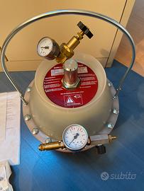 Macchina pneumatica Stierius per spurgo freni