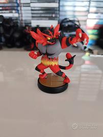 Amiibo Nintendo Incineroar super smash