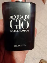 profumo acqua di Giò profondo 