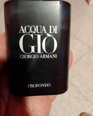 profumo acqua di Giò profondo 