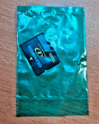 Olympus xD Picture scheda card 16 Mb NUOVA