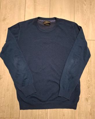 Maglione Liu Jo Uomo Taglia XL Colore Blu Lana