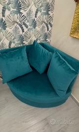 Poltrona con cuscini