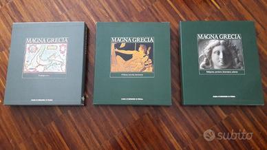 3 pregiati volumi da collezione sulla Magna Grecia