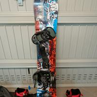 Tavola snowboard elan e scarponi salomon
