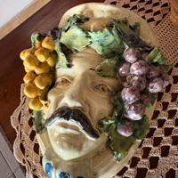 Testa di moro muraria porta fiori