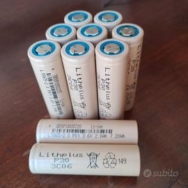 Batterie 18650 Litio 2000mA