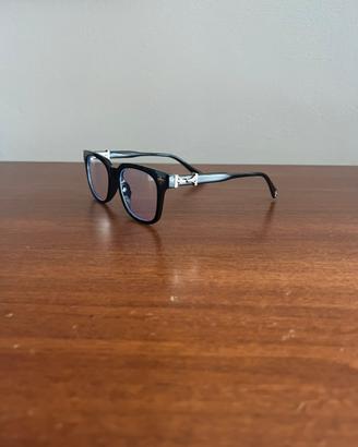 Occhiali Chrome Neri e Argento