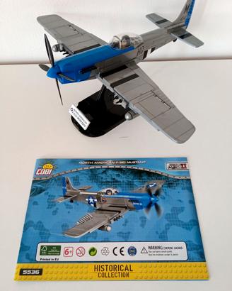 Cobi set P-51D Mustang, compatibile con Lego