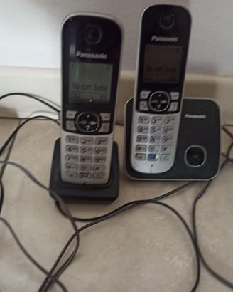 telefono fisso doppio portatile cordless