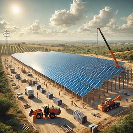 Terreno con Impianto Fotovoltaico 780 kW Cantierat